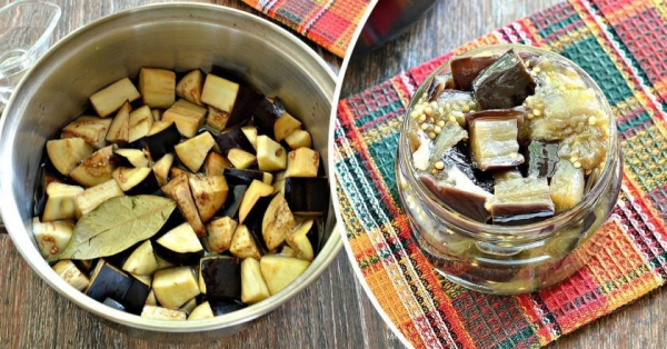 Баклажаны с чесноком и уксусом на зиму Баклажаны с чесноком и уксусом на зиму