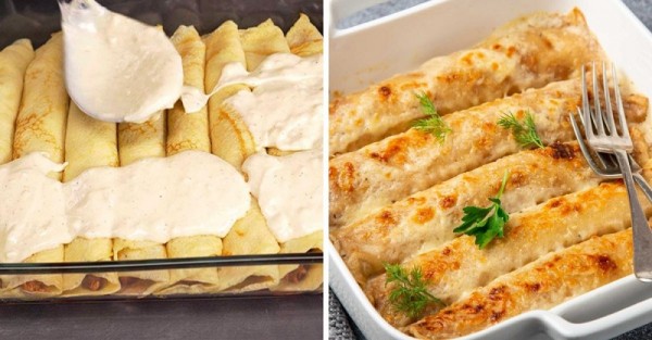 Блины с курицей и грибами: винницкий рецепт Блины с курицей и грибами: винницкий рецепт