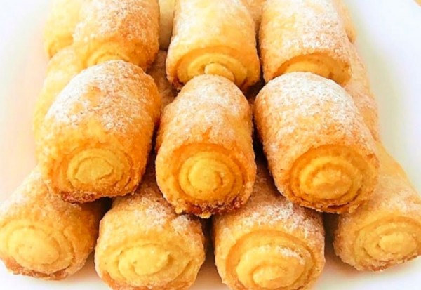 Сахарные рулетики Сахарные рулетики