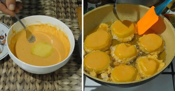 Картошка в кляре по-закарпатски Картошка в кляре по-закарпатски