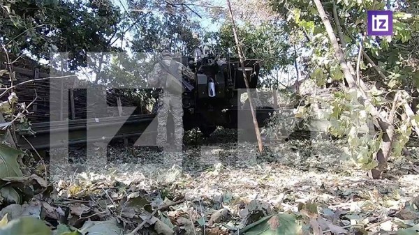 &laquo;Известия&raquo; показали работу российской артиллерии по ВСУ в районе Северска в ДНР
