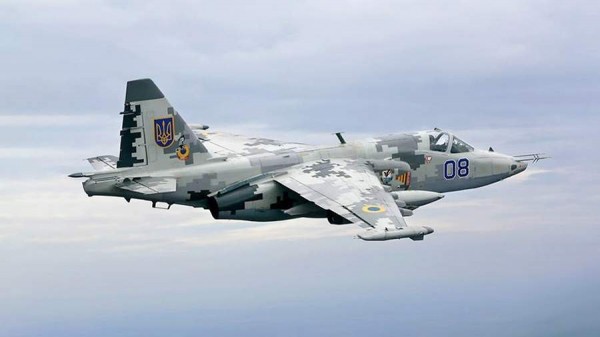 ВКС России сбили украинский штурмовик Су-25 в ДНР
