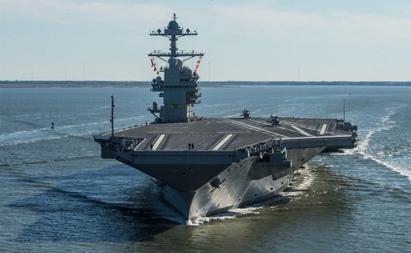 США отправили свой самый дорогой авианосец поближе к Израилю
США отправили свой самый дорогой авианосец поближе к Израилю