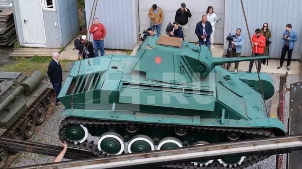 Легендарный танк Великой Отечественной войны отправили в Мелитополь
Легендарный танк Великой Отечественной войны отправили в Мелитополь