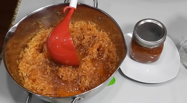 Яблочное варенье «Паутинка» на зиму Яблочное варенье «Паутинка» на зиму