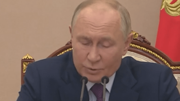 Заявление Путина по поводу изменения ядерной доктрины России. Видео
Заявление Путина по поводу изменения ядерной доктрины России. Видео
