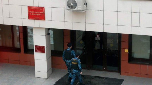 Преображенский суд сообщил о ходатайстве об освобождении Рухледева от наказания

