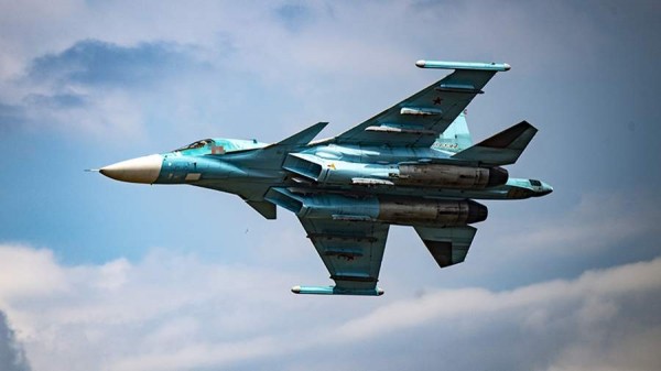 Экипаж российского Су-34 нанес удар по опорному пункту ВСУ в курском приграничье
Экипаж российского Су-34 нанес удар по опорному пункту ВСУ в курском приграничье