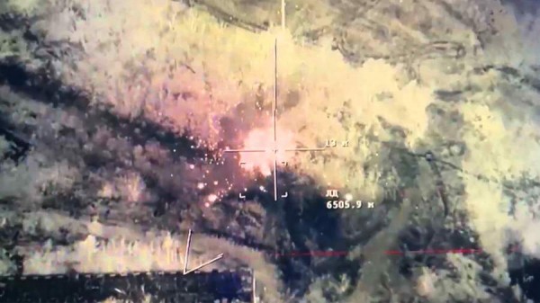 Российские военные с помощью дронов уничтожили танк ВСУ в Курской области
