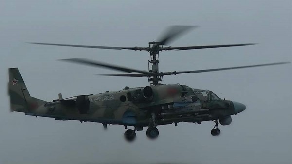 Экипаж Ка-52М уничтожил живую силу и опорный пункт ВСУ в курском приграничье
Экипаж Ка-52М уничтожил живую силу и опорный пункт ВСУ в курском приграничье