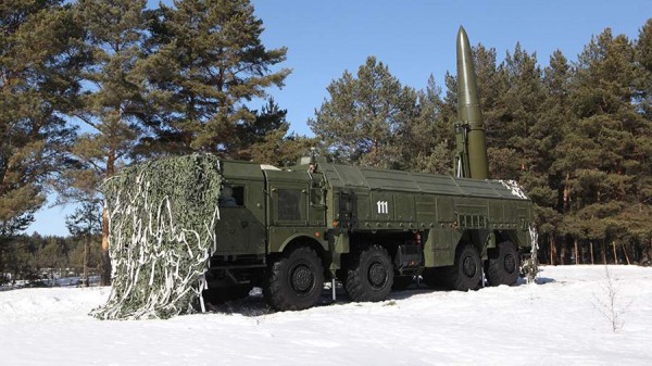 ВС РФ показали удар «Искандера» по подразделению ВСУ в Сумской области
ВС РФ показали удар «Искандера» по подразделению ВСУ в Сумской области