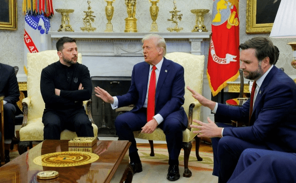 
                    WSJ узнала о гордости Трампа Вэнсом за перепалку с Зеленским

                