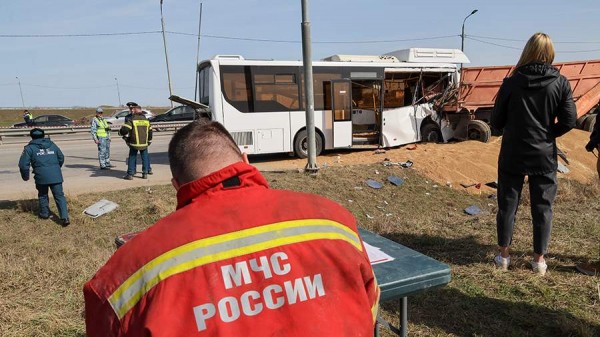 Число госпитализированных после ДТП с автобусом в Крыму выросло до 22
Число госпитализированных после ДТП с автобусом в Крыму выросло до 22