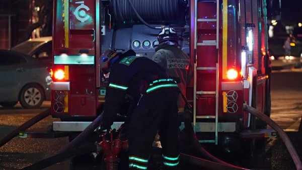 
                    В результате падения БПЛА произошел пожар на заводе &laquo;Азот&raquo; в Тульской области

        
