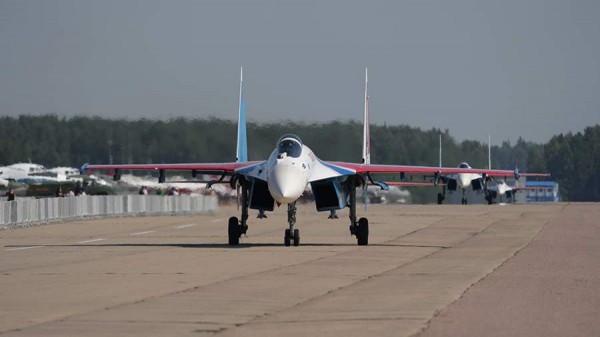 
                    В США назвали лучший истребитель России

        