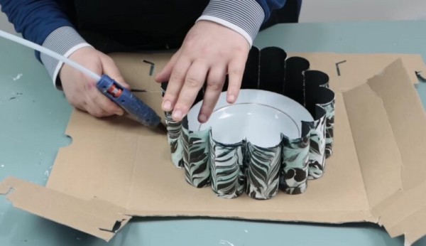 Пошаговое руководство по созданию стильной корзины из втулок своими руками