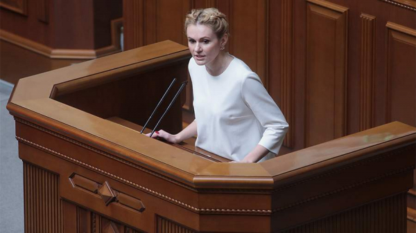 
                    На Украине предъявили обвинение депутату Скороход по статье о даче взятки

        