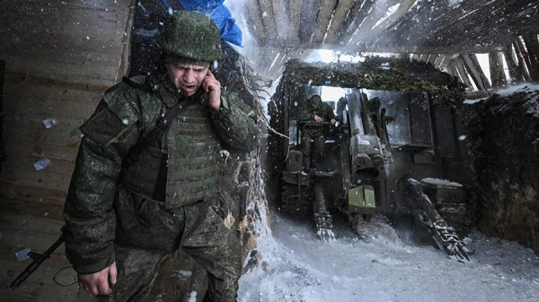 
                    Карта спецоперации на Украине 14 февраля

        