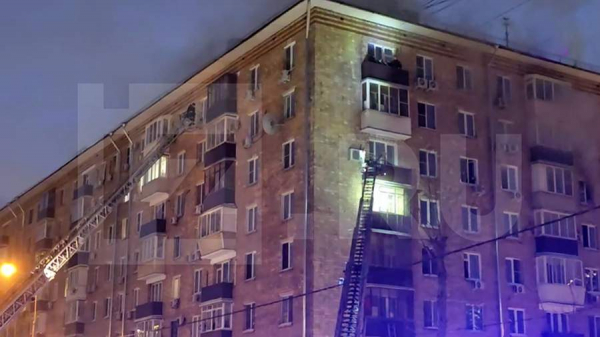 В Пресненском районе Москвы загорелся жилой дом
В Пресненском районе Москвы загорелся жилой дом
