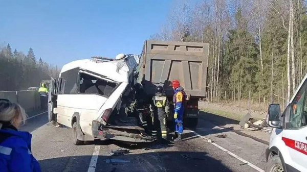 Девять человек пострадали в ДТП с пятью автомобилями в Ленинградской области
Девять человек пострадали в ДТП с пятью автомобилями в Ленинградской области