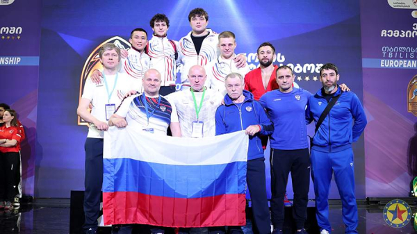 Российские самбисты выиграли 59 золотых медалей в 2026 году
Российские самбисты выиграли 59 золотых медалей в 2026 году